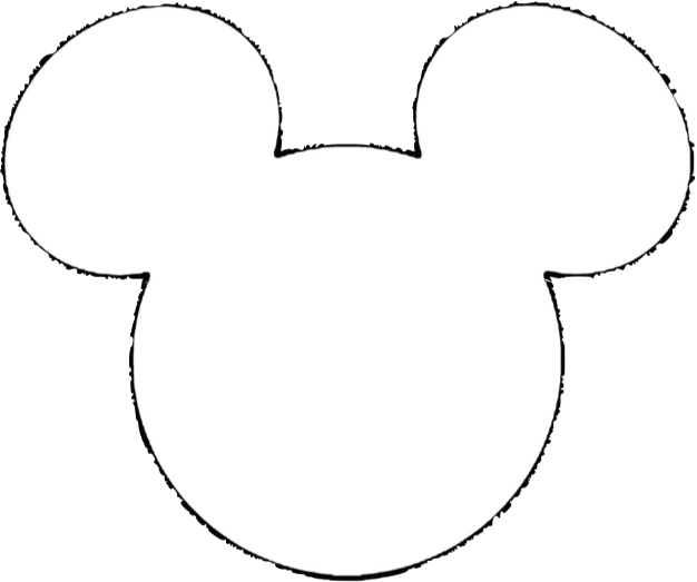 Mickey Ears Copy White Disney Ears Transparent