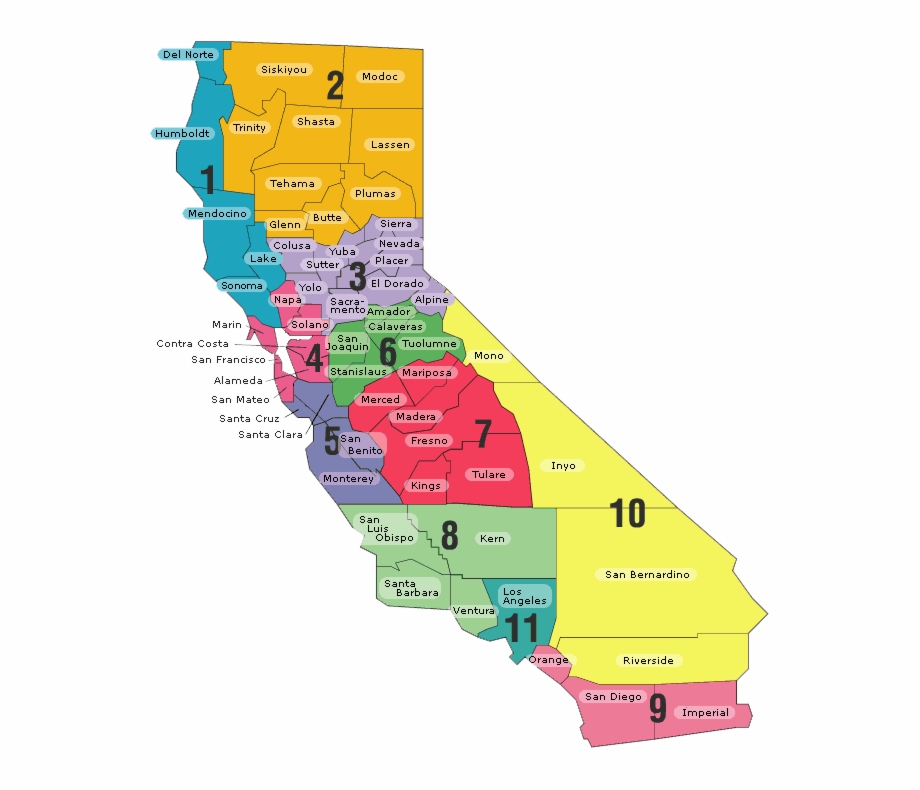 California School District Map
