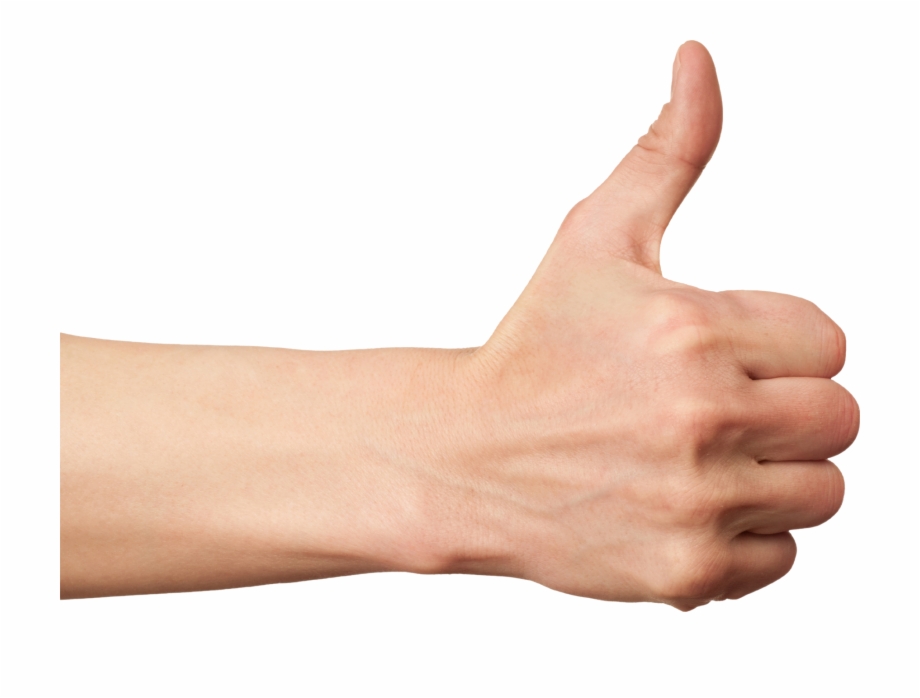 hand thumbs up png
