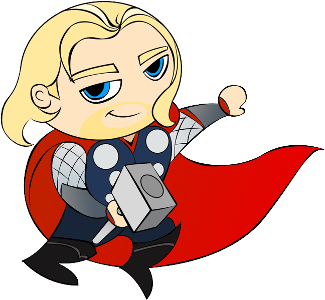 Mini Thor Cartoon Clipart Thor Clip Art