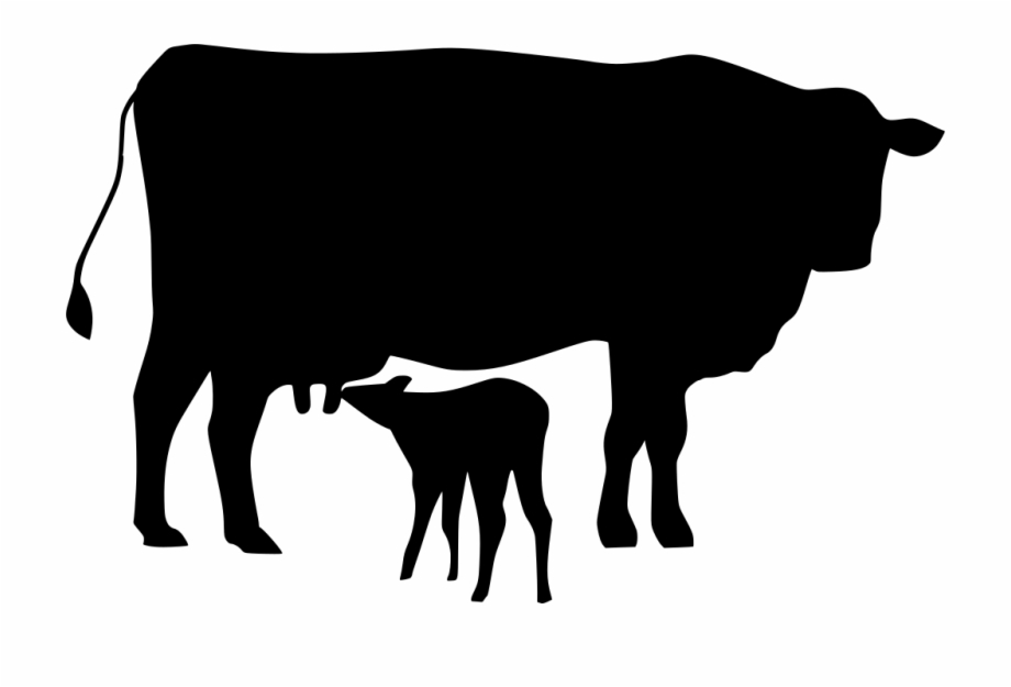 Download Png Cow And Calf Icon