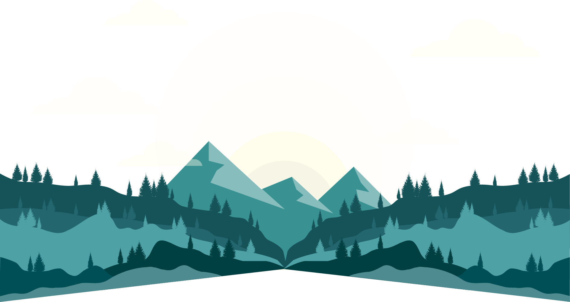 Free Mountain Silhouette Vector Free, Download Free