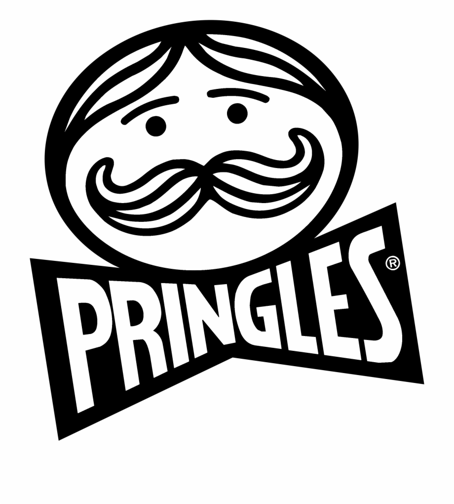 Pringles Logo Black And White Black And White