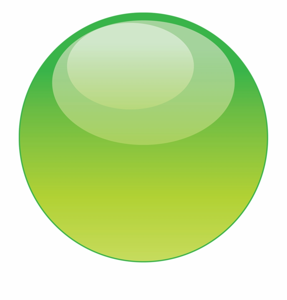 Yellow Orb Button Circle Round Png Image Lingkaran