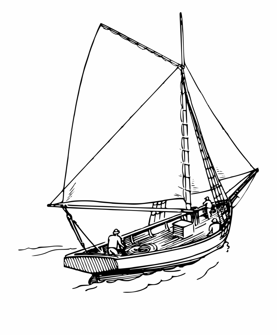 Image Png Sailboat Drawing Png