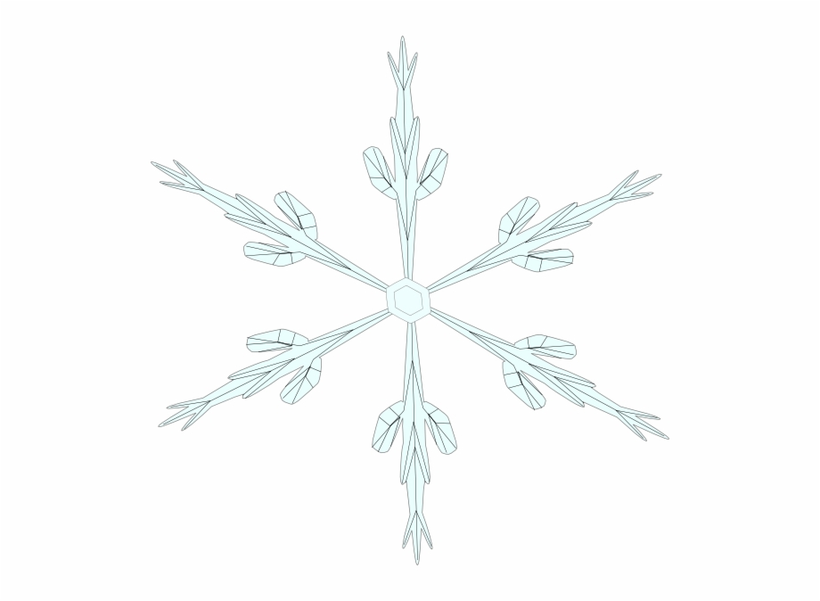 Free Vector Snowflake 6 Clip Art Snowflake Clipart