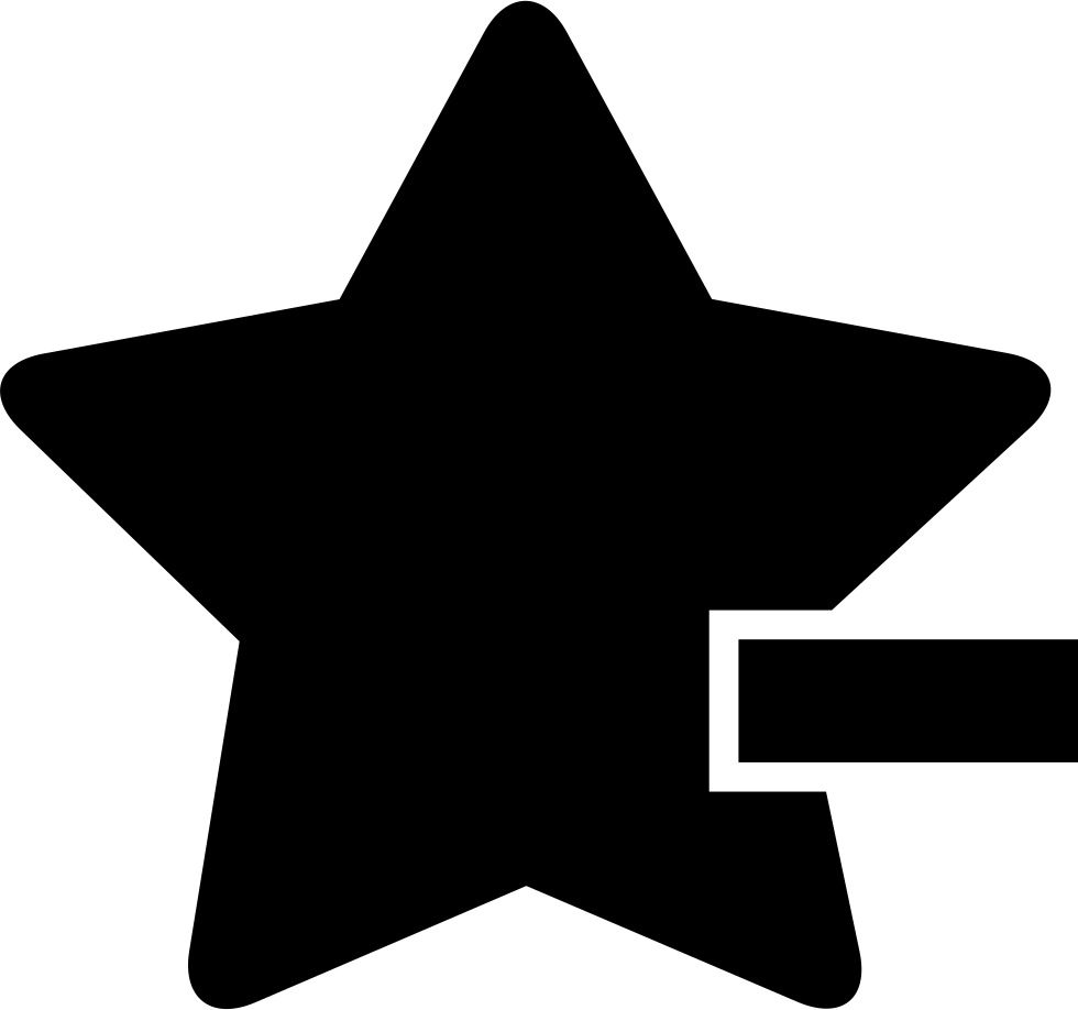 Star Text Symbol Icon