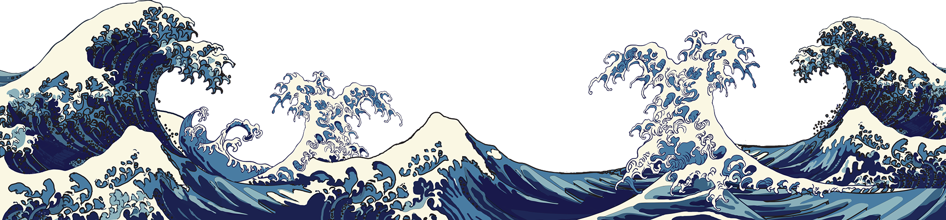 Japanese Wave Png Japanese Wave Art Png - Clip Art Library
