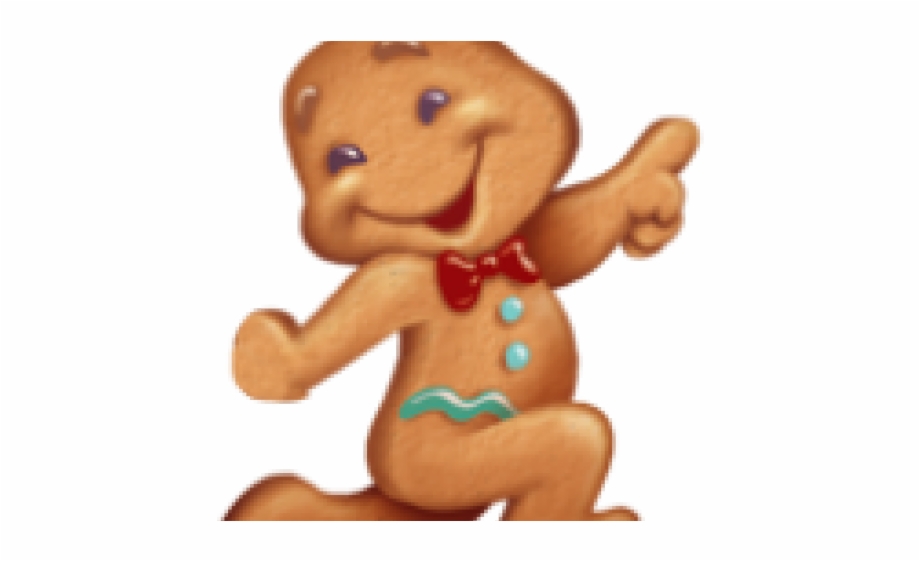 Candyland Gingerbread Man Clipart