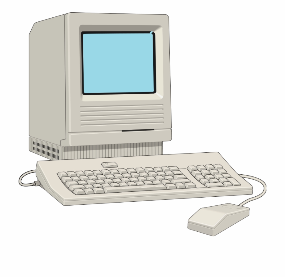 Pc Clipart Computer Word Clip Art Old Computer
