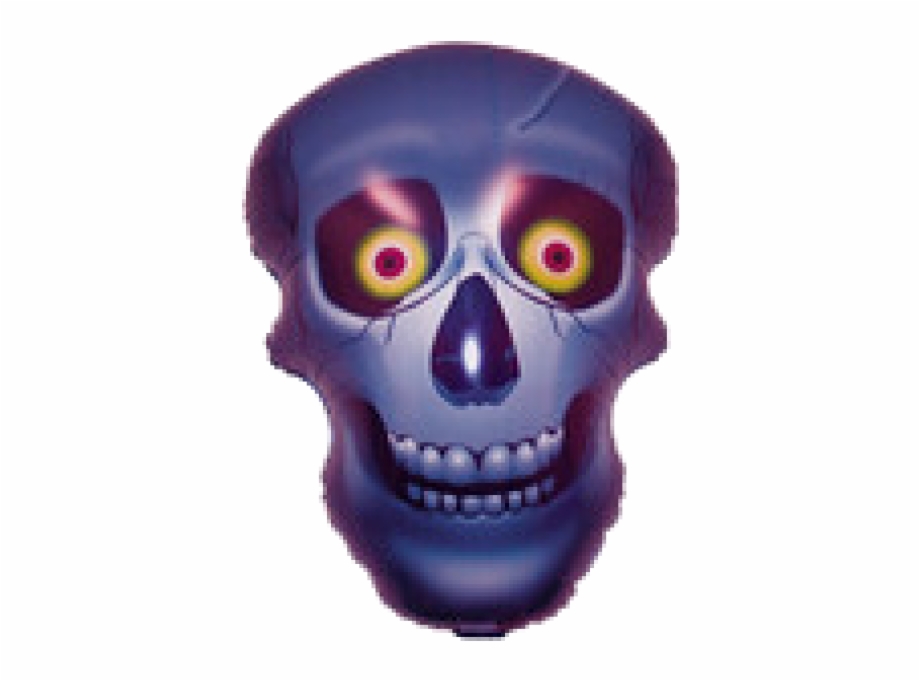 Xl Jumbo Halloween Skull Balloon Skull