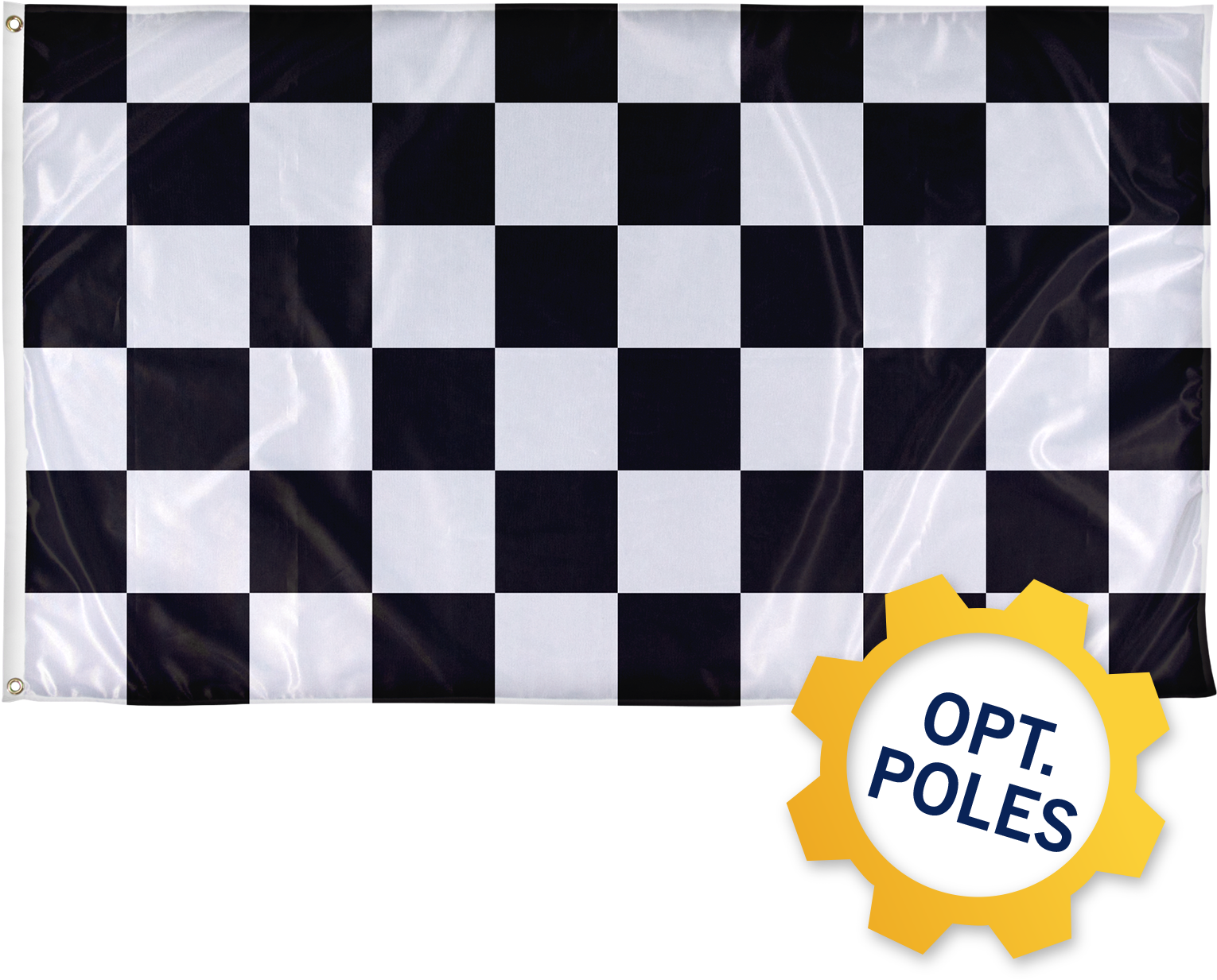 Checkered Flag 5 X 7 Checkerboard