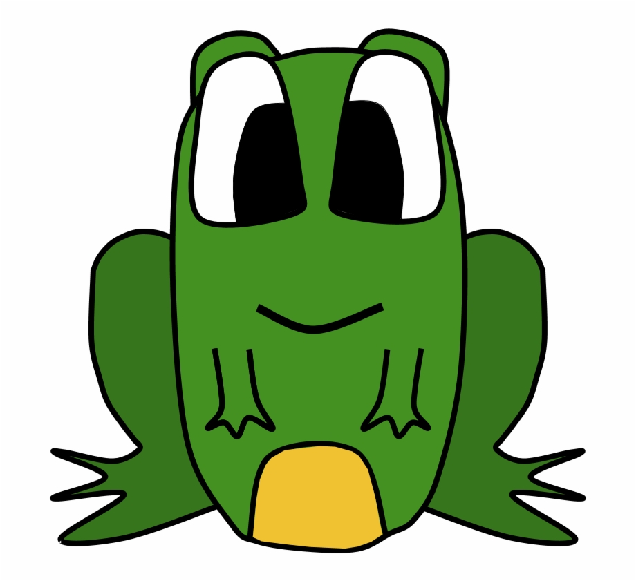 Frog Toad Big Eyes Cartoon Animal Png Bufo