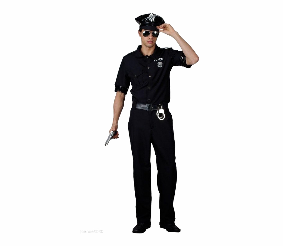 Policeman Transparent Police Man Outfit