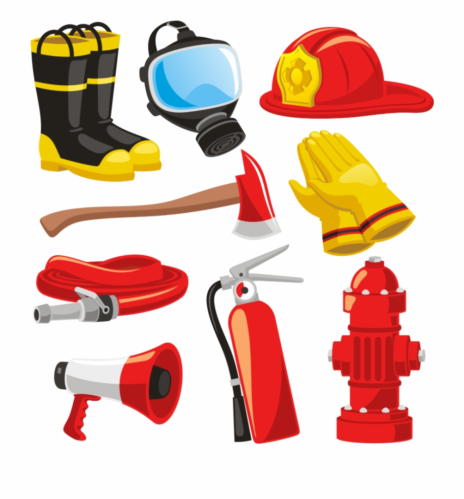 firefighter tools clipart
