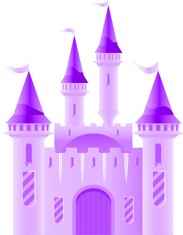 Fairytale Clipart 3D Castle Princess Castle Clipart