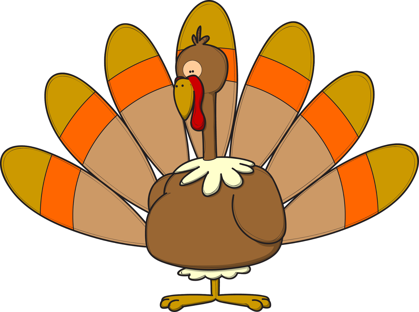 thanksgiving writing in clipart
