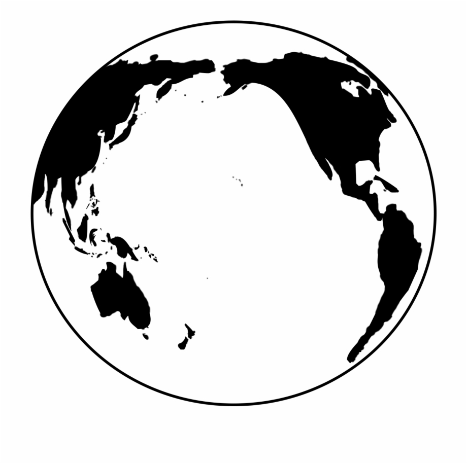 Earth Black And White Globe 1504059 Globe Black