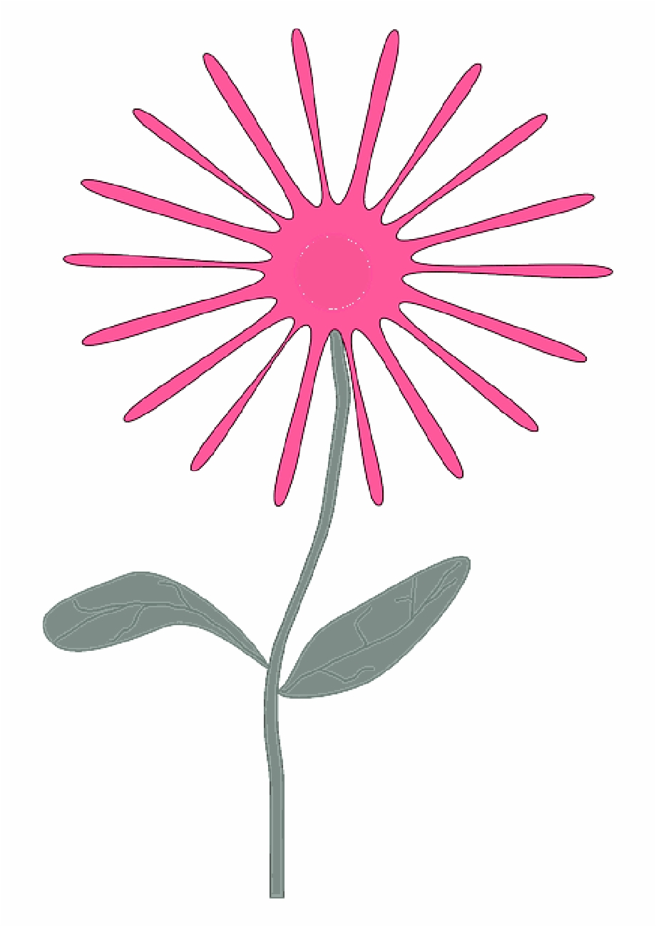 April Flowers Clipart Png Download Pink Flower Clip
