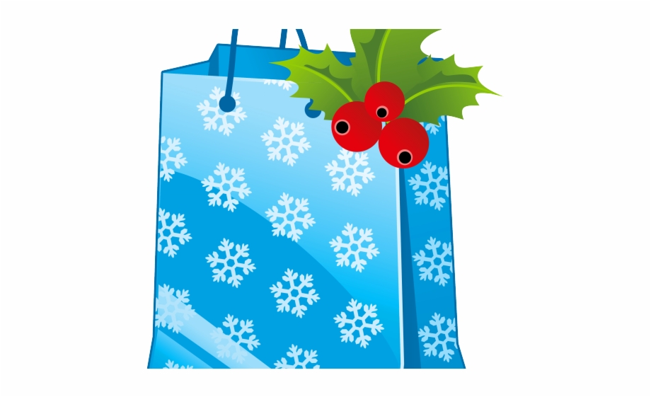 Shopping Bag Clipart Gift Bag Transparent Christmas Gift