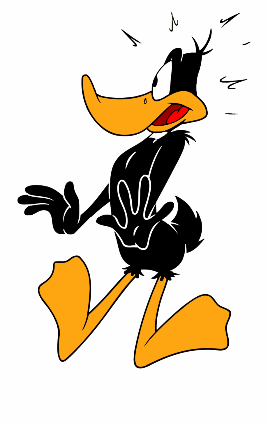 Daffy Duck Cartoon Character Daffy Duck Characters Scared