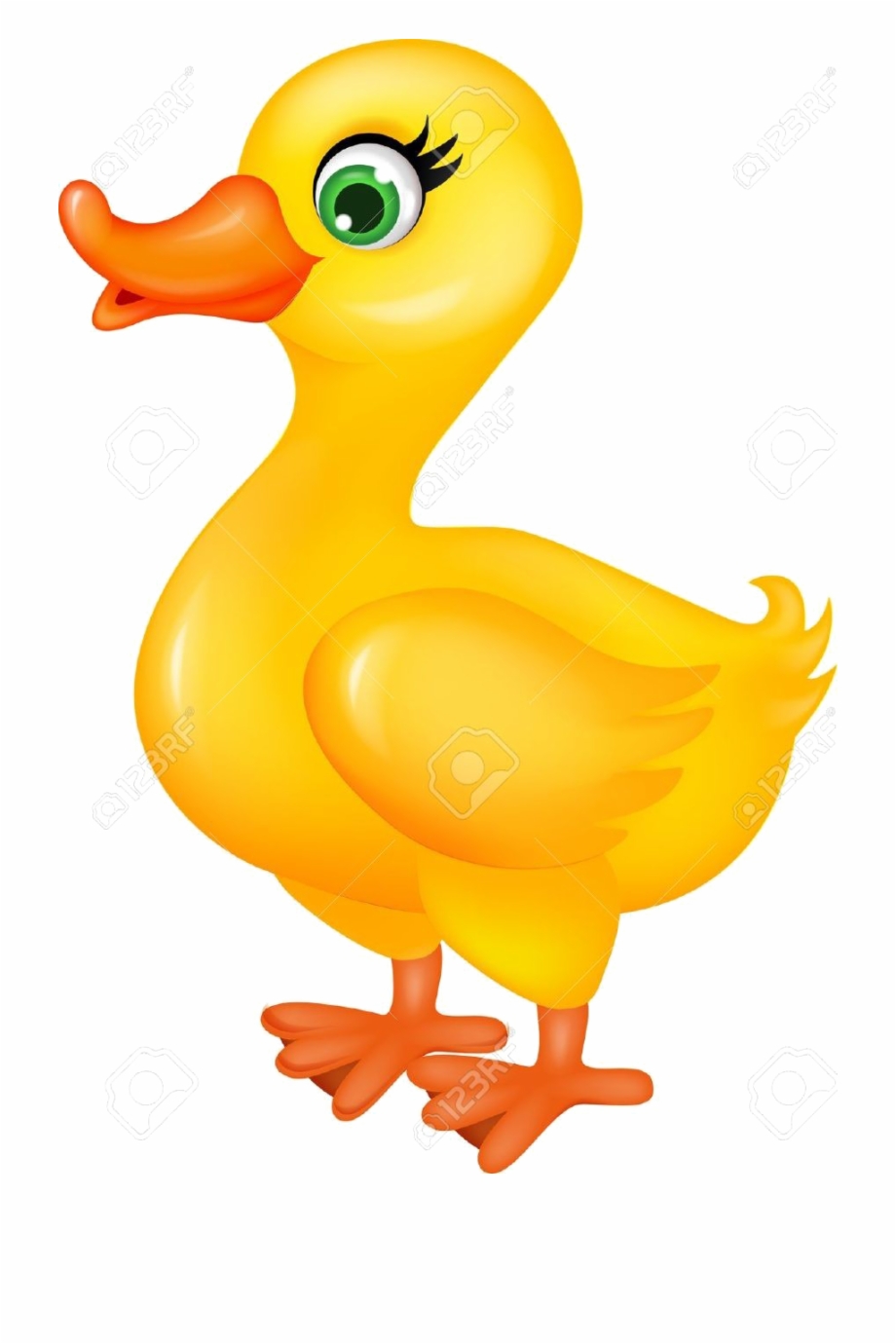 Yellow Duck Png Cartoon Duck