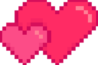 Heart Hearts Pixelated Pixelart Freetouse Pixel Heart Rainbow