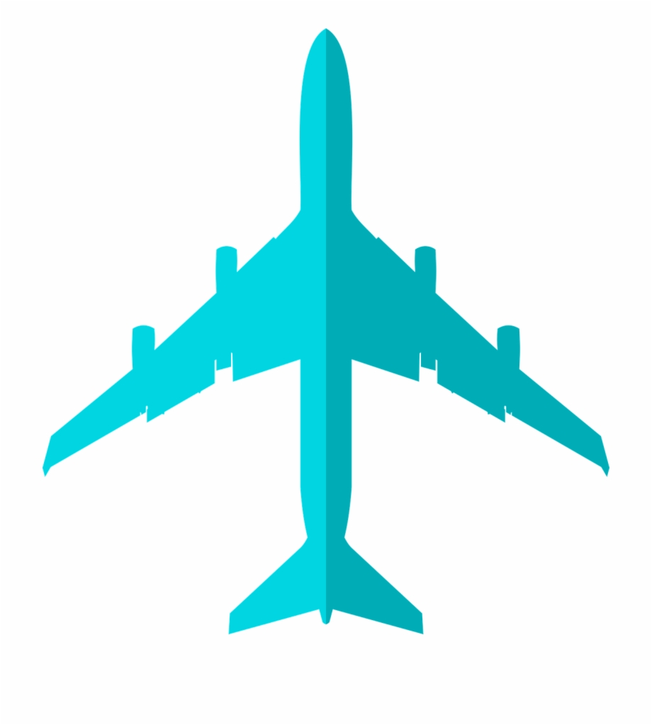 Vector Airplane Silhouette Clip Art Library