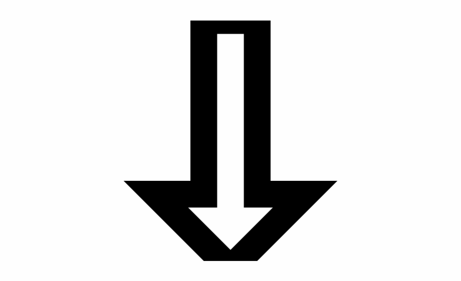 Arrow Pointing Down Parallel