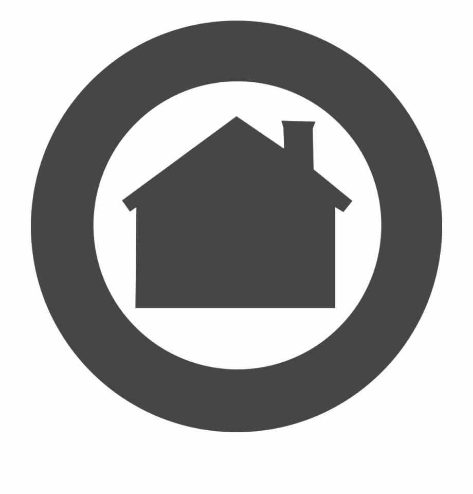 Foundationfocus Logos Gray House Emblem