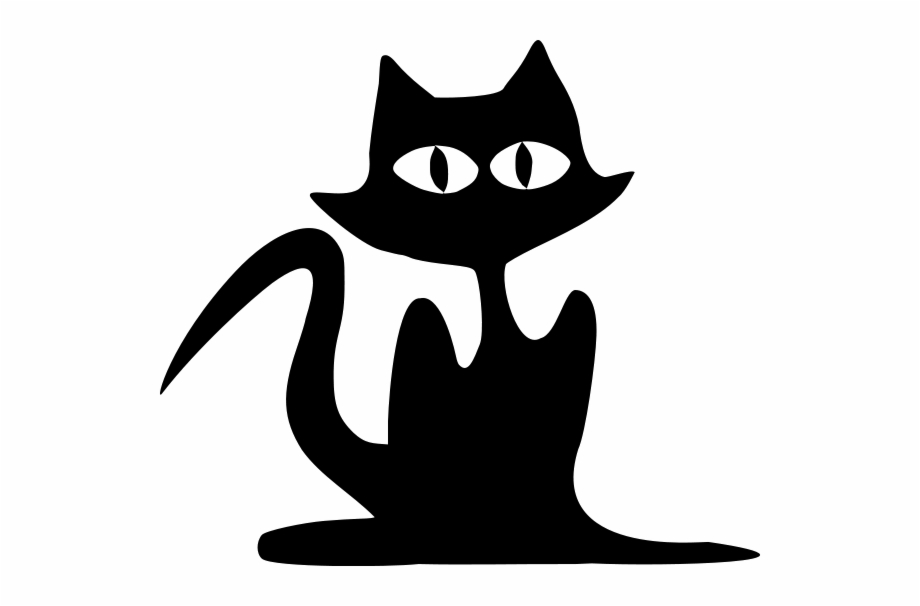 Halloween Black Cat Png Image Cat Silhouette