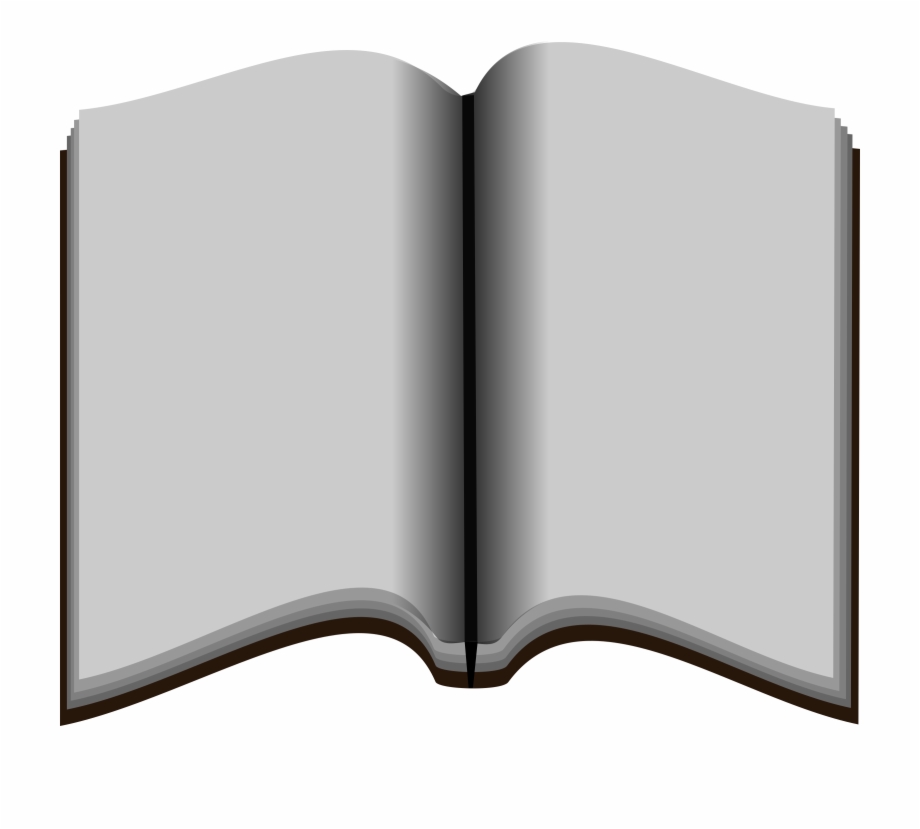 Image Grey Book Clipart