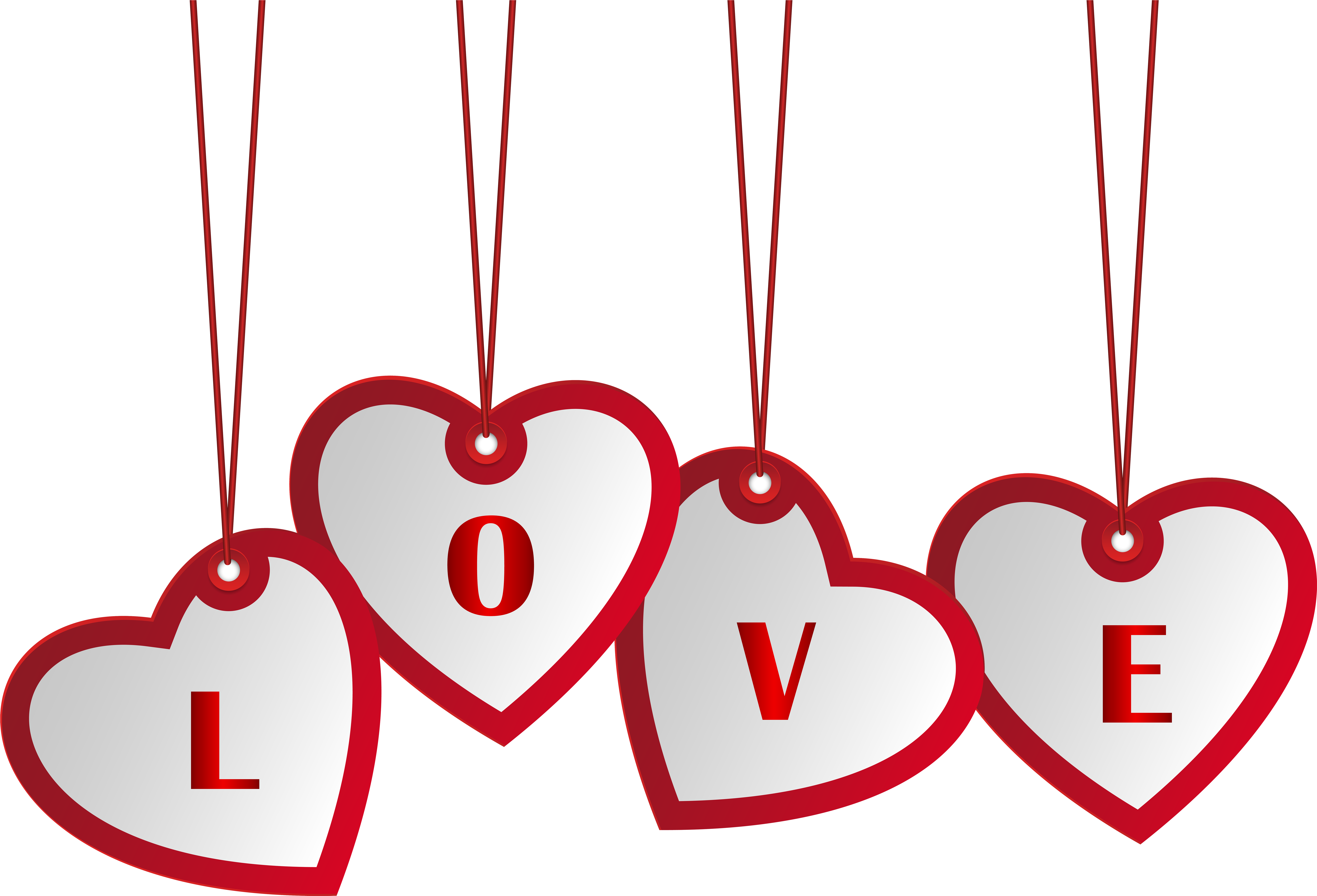 Clip Art Black And White Library Hanging Love