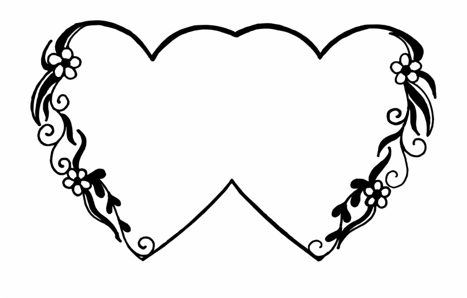 Free Fancy Heart Silhouette Download Free Clip Art Free Clip Art On Clipart Library