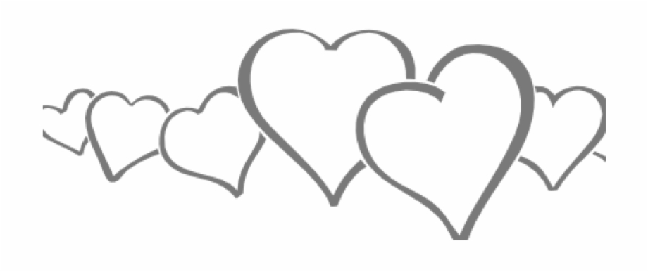Line Clipart Hearts In A Line Clip Art