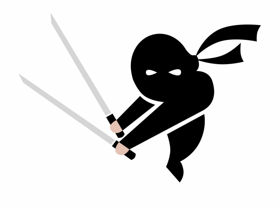 File Ninja Header Svg Cartoon Png Download Cartoon