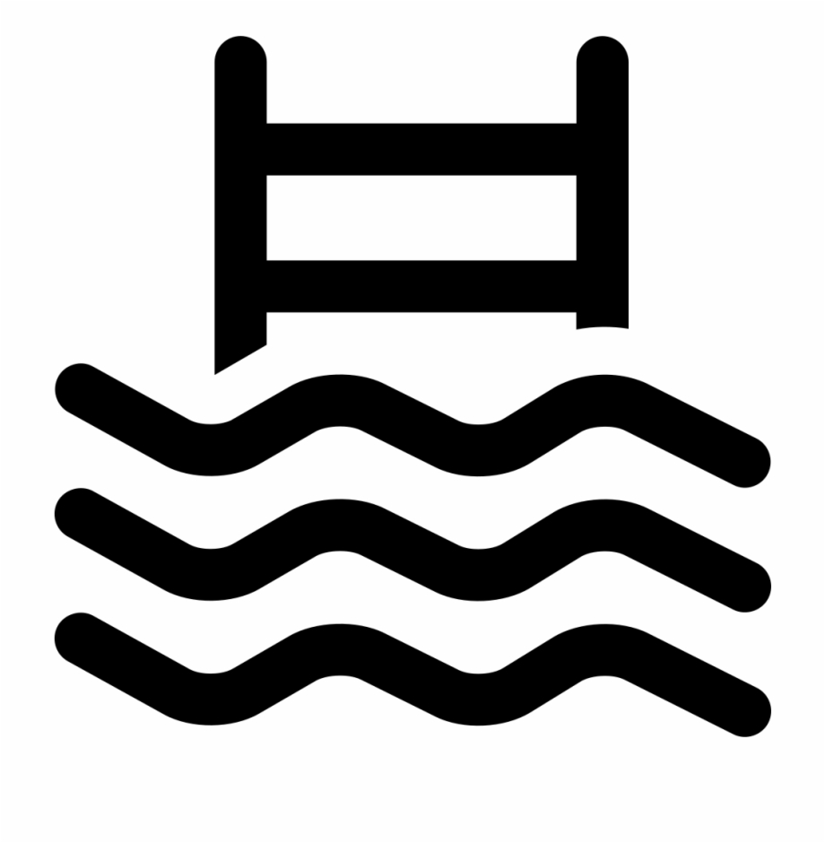 Swimming Pool Water Waves With Ladder Comments 