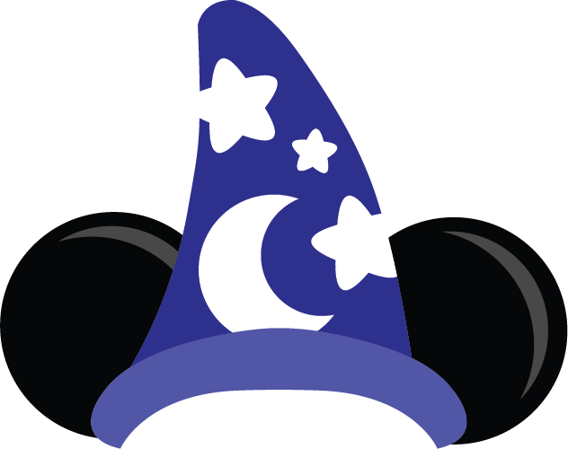 Magical Wizard Hat 0 Sorcerer Mickey Hat Clipart