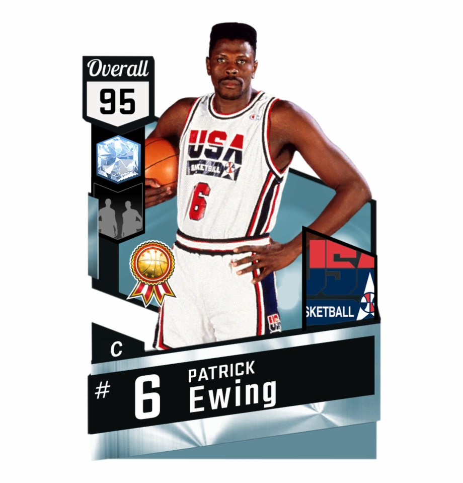 Patrick Ewing Myteam Diamond Card Basketball Goals Diamond