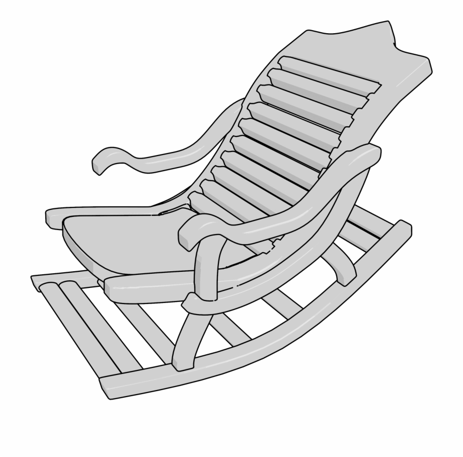 Кресло качалка рисунок
