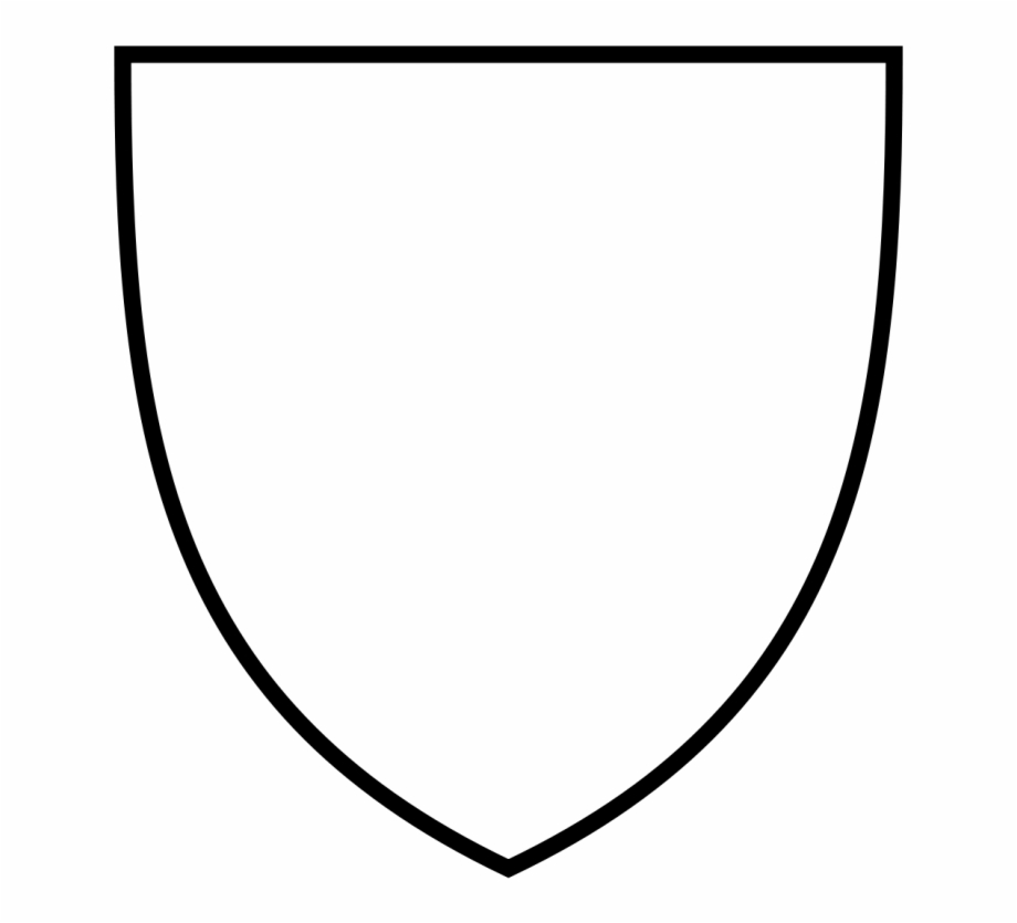 Coat Of Arms Worksheet Simple Shield Vector