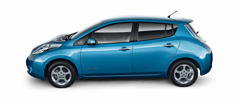 Our Electric Cars Blue Electric Car Leaf