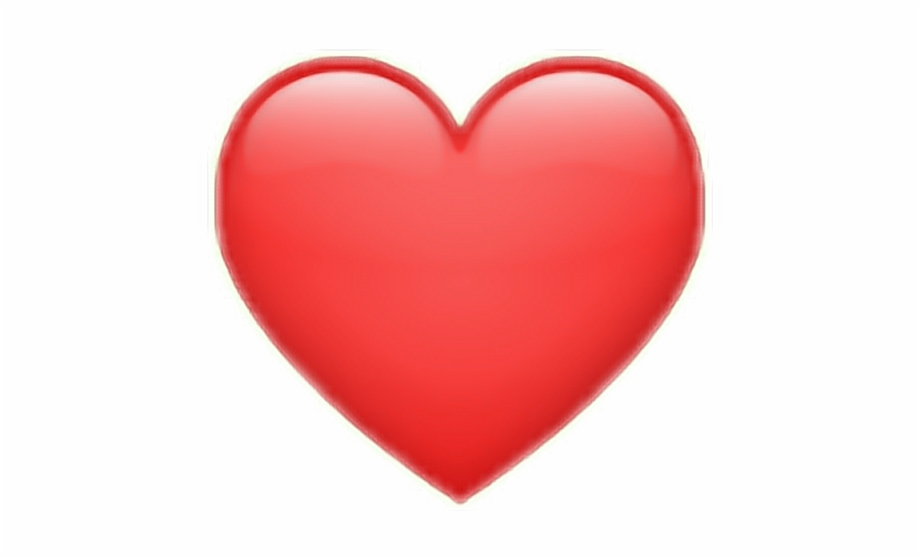 Corazon Png Whatsapp Love Heart Emoji Transparent Background
