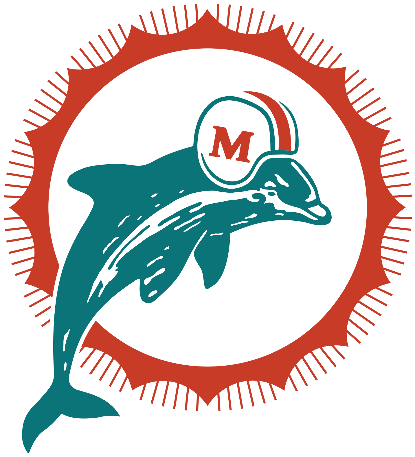 Miami Dolphins Png Miami Dolphins 1966 Logo