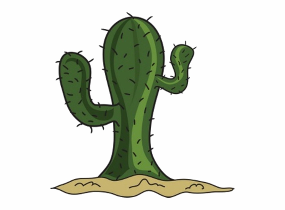 Saguaro Cactus Png Free Download Cartoon Cactus No