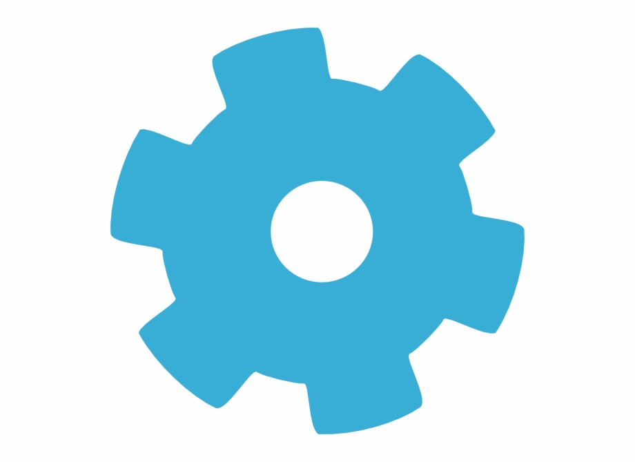 How To Set Use Blue Gear Wheel Svg