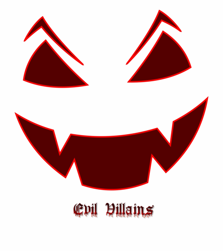 Evil Villains Logo Jack The Lantern Template
