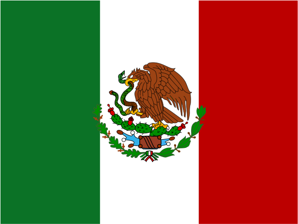 png mexican flag clipart
