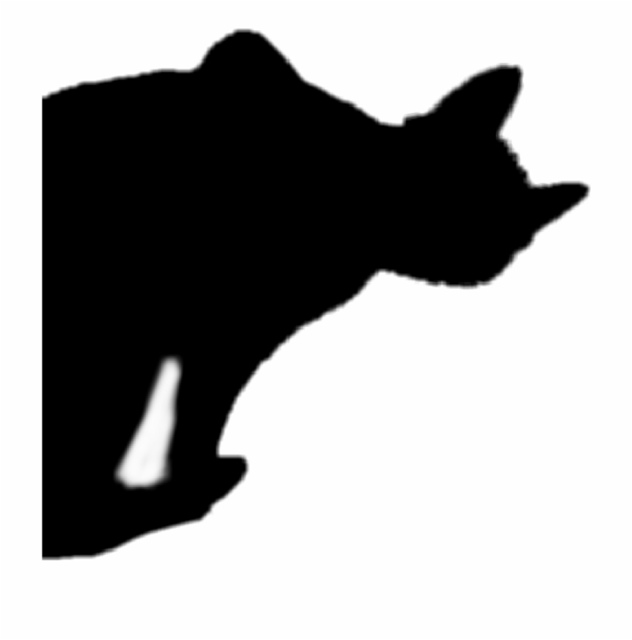 Blackcat Halloween Silhouette Cat Cat Jumps