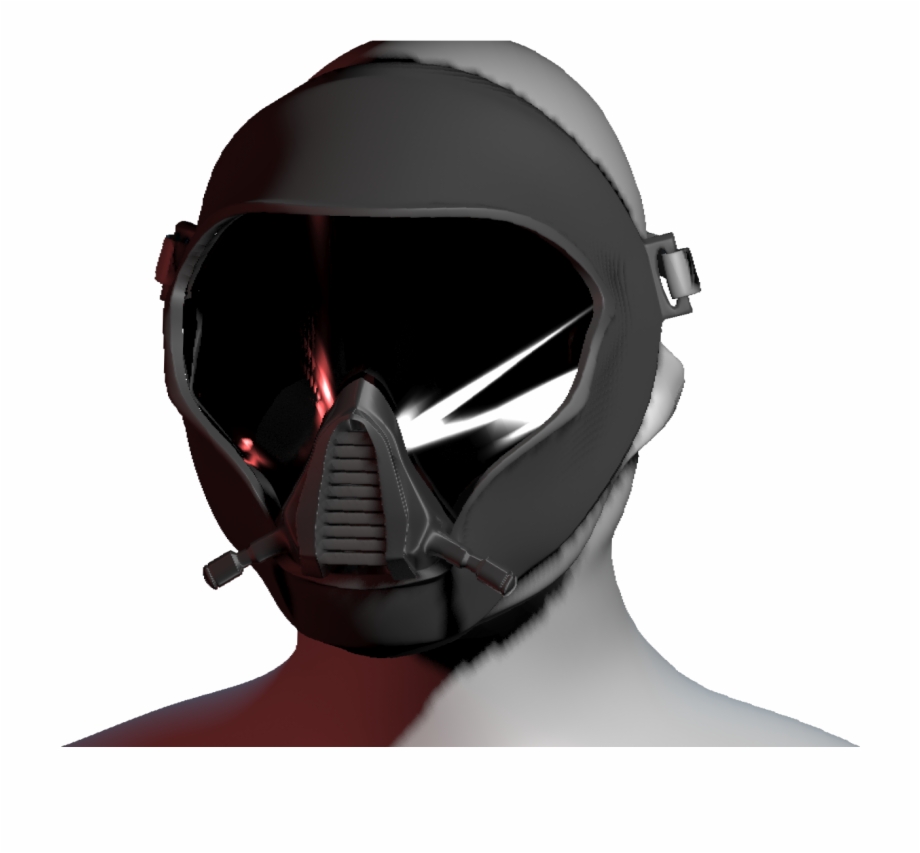 Gas Mask Futuristic Gas Mask